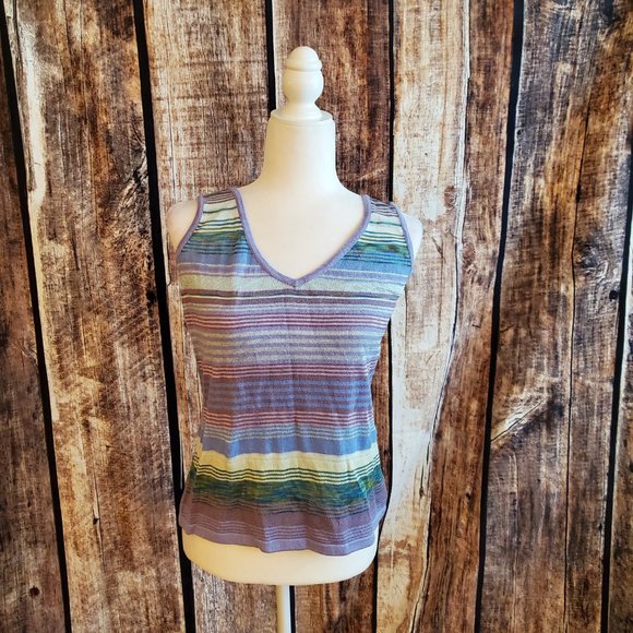 St John Santana Knit  Size 6/ Small  Tank & Cardigan Top Set - Picture 1 of 6